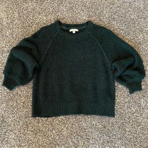 Evereve / Allison Joy Green Teddy Sweater